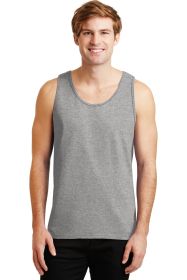 Gildan Ultra Cotton 100% US Cotton Tank Top 2200 (Color: Sport Grey, size: S)